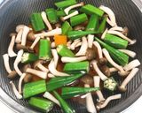 芝麻醬秋葵沙拉的食譜步驟5照片