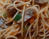 Foto langkah ke 5 dari resep Spaghetty Jamur kancing.