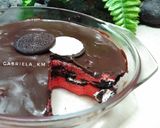Foto langkah ke 6 dari resep Dessert Box Puding Red Velvet Oreo.