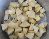 A picture of step 12 of Sindhi Breakfast Thali.
