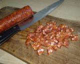 Kukoricás babfőzelék konzerv babból recept fázis 1 fotója
