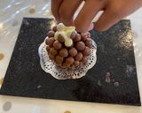 A picture of step 3 of Terry’s Chocolate Christmas pudding.