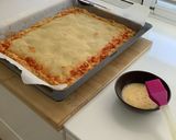 Foto del paso 5 de la receta: Empanada casera de atún, huevo y tomate frito receta de mi madre (manual, Thermomix y horno)