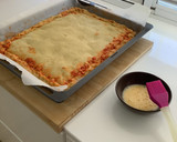 Foto del paso 5 de la receta: Empanada casera de atún, huevo y tomate frito receta de mi madre (manual, Thermomix y horno)