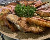 Foto del passaggio 3 della ricetta Ventaglio di melanzane e lonza