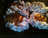 Foto del paso 4 de la receta: Patatas Hasselback al horno, rellenas de bacon y queso
