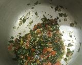 A picture of step 3 of Methi ka pulao.