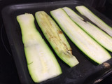 Canelones de calabacín rellenos de ternera y verduritas
