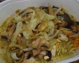 Foto del paso 5 de la receta: Frittata de hongos con tirabuzones