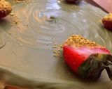 صورة لخطوة 5 من وصفة تشيز كيك الفستق مخبوز بالفرن 😋😋