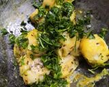 A picture of step 3 of Ripe banana Sabji.