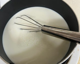A picture of step 2 of Brown Sugar Bubble Milk Tea Panna Cotta.