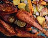 Roasted chicken with potatoes recipe step 6 photo