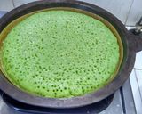 Foto langkah ke 3 dari resep Martabak Manis Pandan Spesial.