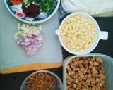 Foto langkah ke 2 dari resep Lumpia Tempe Teri & Jagung (lumpia titidj).