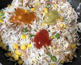 A picture of step 7 of Sweet Corn Egg Fried Rice.