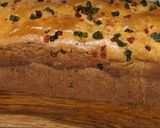 A picture of step 1 of Custard tutti fruty cake.