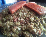 Foto del paso 9 de la receta: "Arroz" de coliflor y brócoli... 😜😝😜🥦🍙🍚🍙🥦