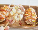 Foto langkah ke 7 dari resep Resep aslinya hot dog korea. Bikin dari 0 gampang, bisa buat jualan.