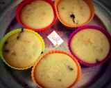 A picture of step 7 of Eggless: Vanilla-Chocolate Chips Muffins.