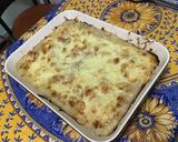 Une image de l'étape 13 de Gratin de blettes et panais au jambon blanc et emmental.
