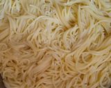 A picture of step 3 of Masala spaghetti.