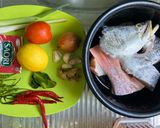 Foto langkah ke 1 dari resep Steam ikan kakap rumahan.