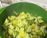 Foto del paso 5 de la receta: Buñuelos de brócoli y patata en airfryer