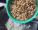 चना मटर चाट रेसिपी चरण 2 फोटो