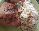 Foto del paso 3 de la receta: Pollo al horno y arroz con salteado de verduras #familiar