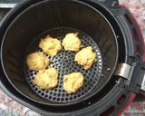 A picture of step 3 of CHEESE PAKORA WITH LEFT OVER DAL ON AIR FRYER.