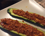 Foto del paso 3 de la receta: Calabacín relleno en Airfryer