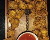A picture of step 5 of Chicken Achari Pakora 😋.