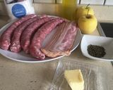 Foto del paso 1 de la receta Butifarra con manzana y bacon