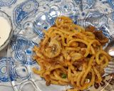 عکس مرحله 4 از دستور پاستا قارچ و پنیر🍝🧀