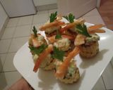 Une image de l'étape 5 de Mini vol au vent aux crevettes.