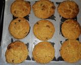 A picture of step 11 of Honey oatmeal choco cookies.