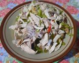 Foto langkah ke 10 dari resep Ayam Rebus Bumbu Matah untuk Diet.