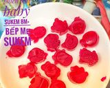 Hình bước làm 2 của món Kẹo dẻo phiên bản baby
