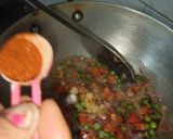 A picture of step 6 of Vegetable Biryani.