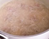 Hình bước làm 2 của món Canh Khoai Môn Bào Nấu Tôm Thịt