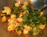 A picture of step 9 of Mix Veg in White Sauce.
