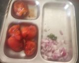 পোড়া টমেটোর চাটনি (pora tometor chatni recipe in bengali) রেসিপির ধাপ 3 ছবি
