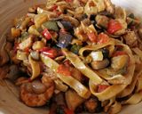 Foto del paso 1 de la receta: Wok de tallarines al huevo fáciles