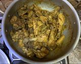 A picture of step 5 of Chicken Sajji.