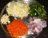 এগ ভেজিটেবিল রোল (Egg vegetables roll recipe in Bengali) রেসিপির ধাপ 1 ছবি