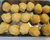 A picture of step 4 of Golden Pineapple Cakes 🍍 Similar to Famous Store Recipe.