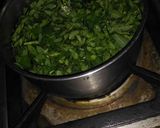 A picture of step 3 of Bathua Methi puri.