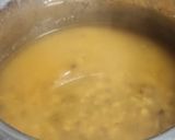 A picture of step 1 of Dal palak.