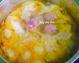 Hình bước làm 3 của món Bánh mì xíu mại Đà Lạt